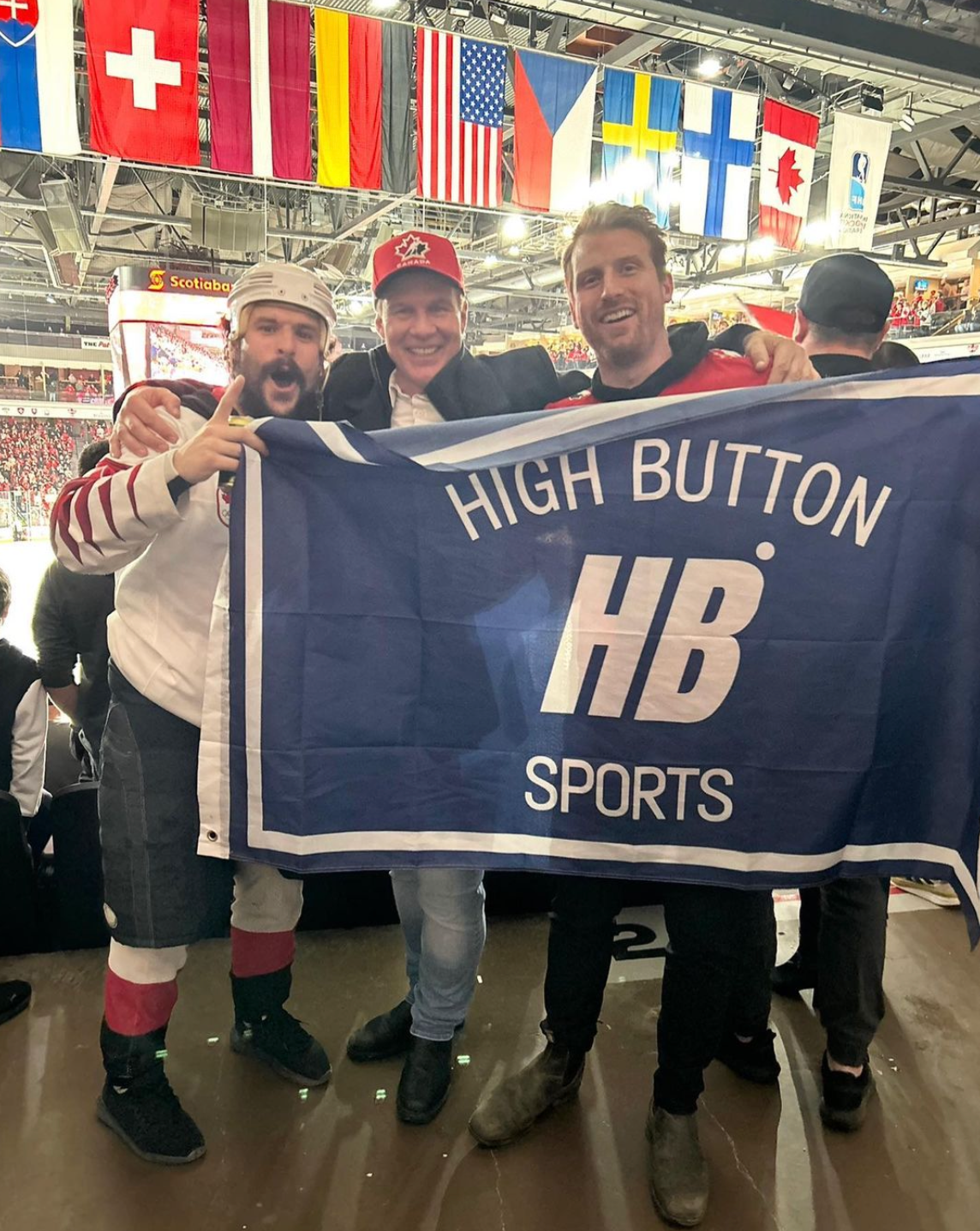 High Button Sports Flag