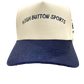 Cream / Navy Baseball Cap